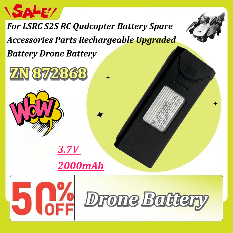Neue ZN872868 3,7V 2000mAh für – Eachine Drone E58 Bewertung und Preis